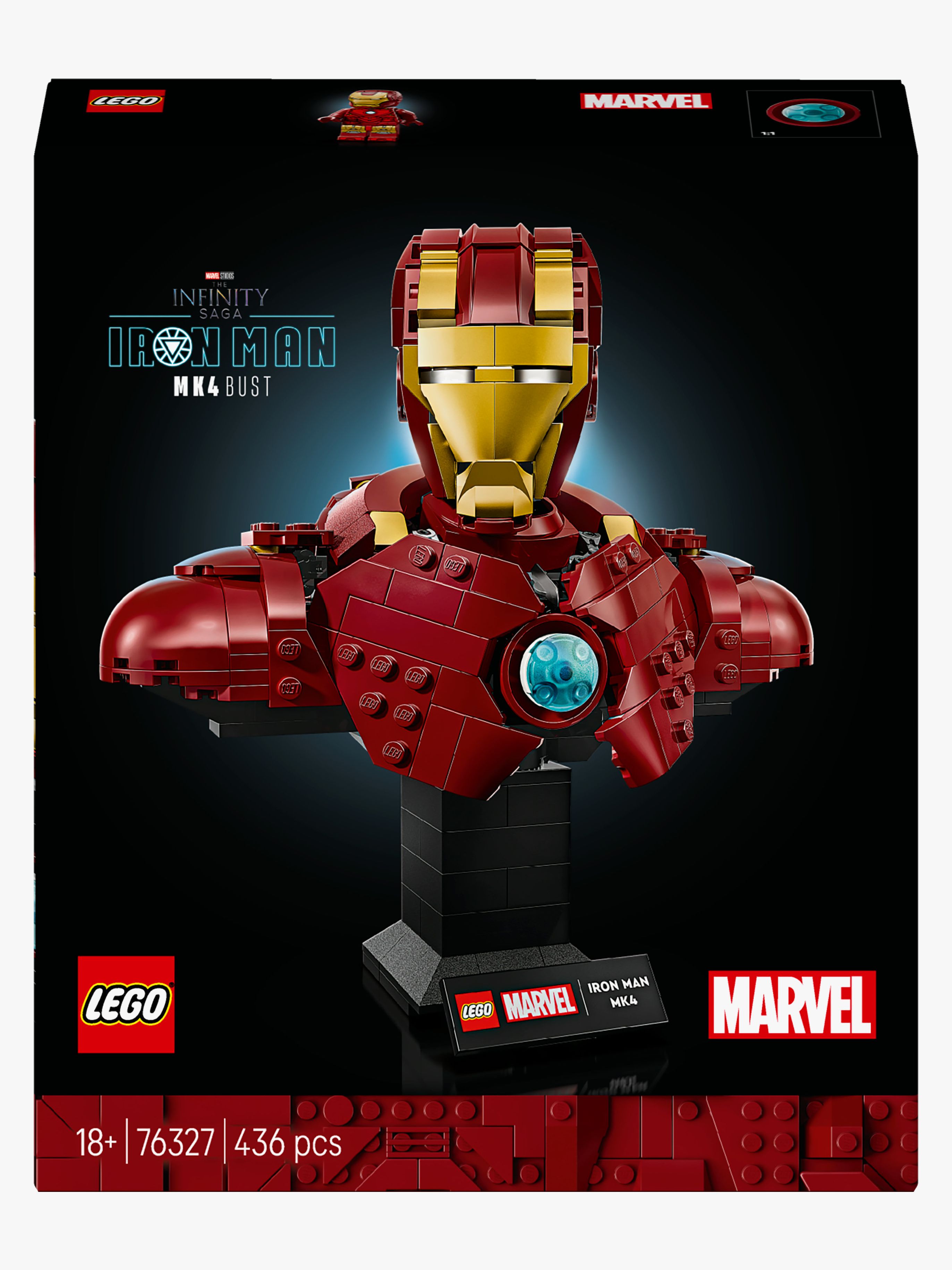 LEGO Super Heroes 76327 Iron Man MK4 – byst