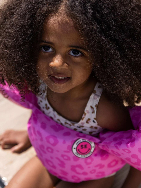 Swim Essentials Simbälte, Pink Leopard