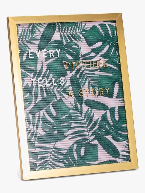 Petite Déco Bokstavstavla Garden, Rosa