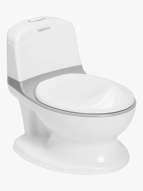 Beemoo CARE Toalettpotta med Ljud, White/Grey