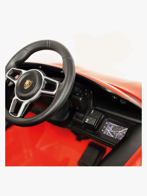 Porsche Taycan Elbil 12V, Röd