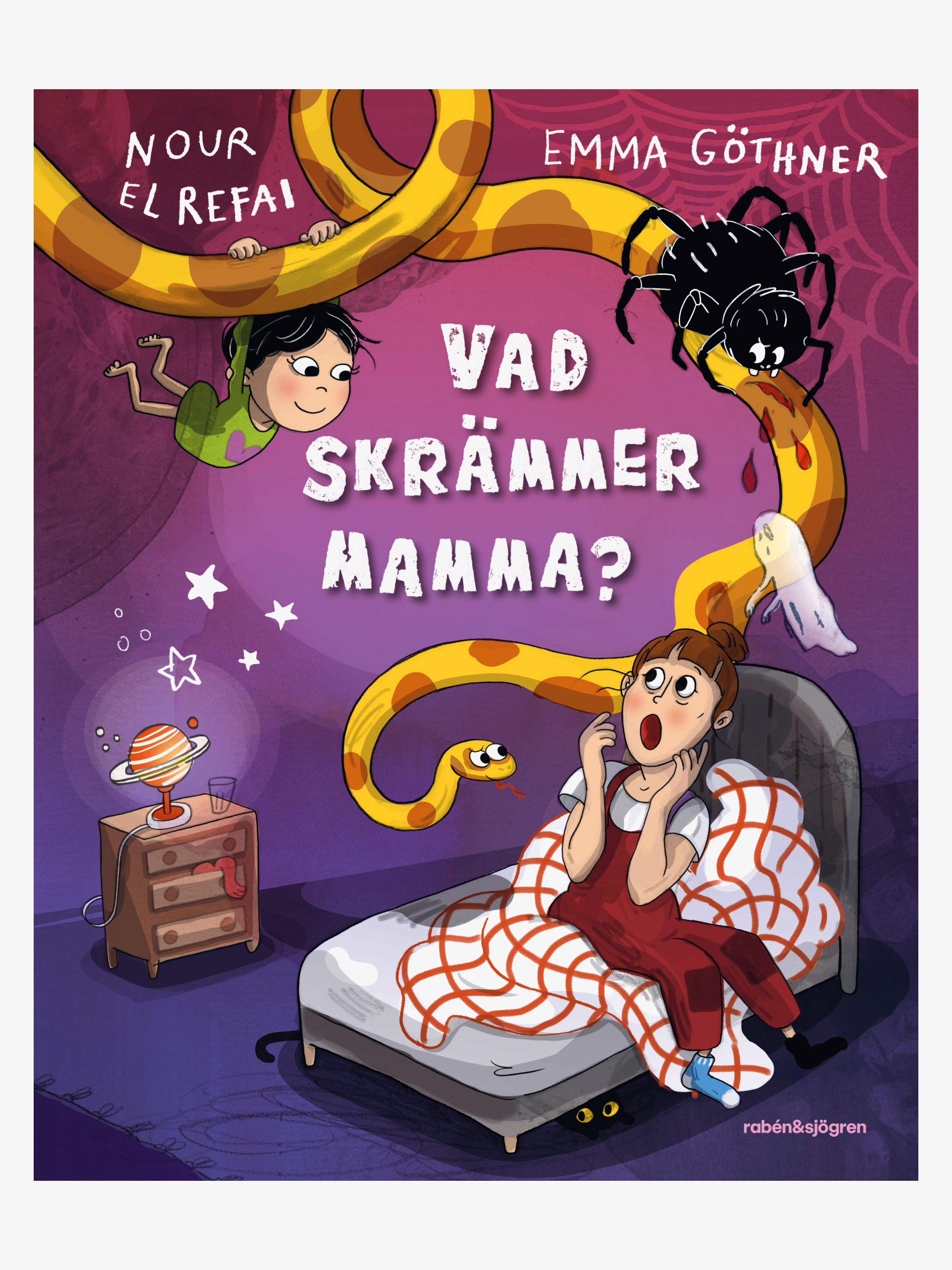 Rabén &  Sjögren Bok Vad skrämmer mamma?