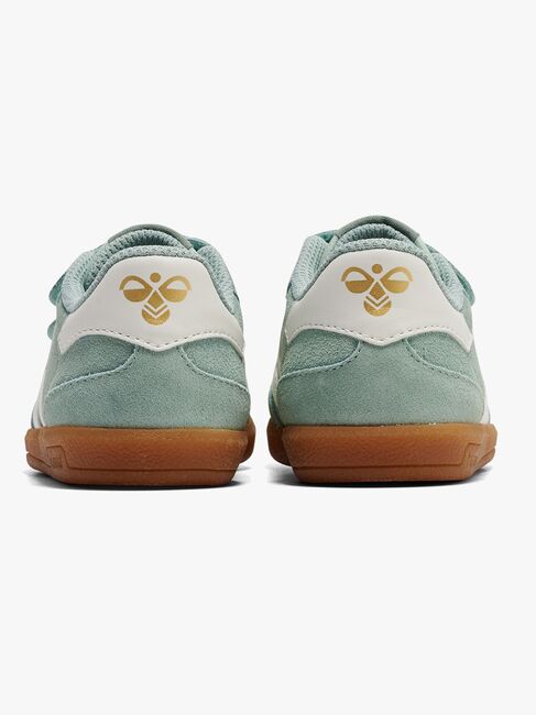 Hummel Victory Suede II Infant Sneakers, Frosty Green