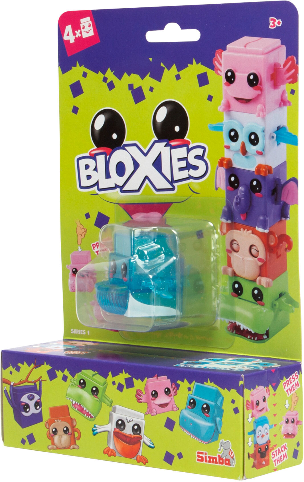 Simba Toys Bloxies Figurset 4-Pack