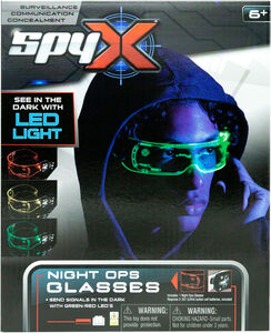 SpyX Night Ops Glasses Spionverktyg