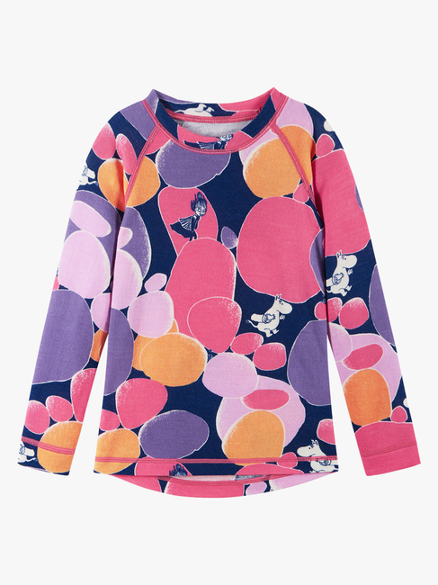 Reima Moomin Trivsam Underställ Merinomix, Soft Coral