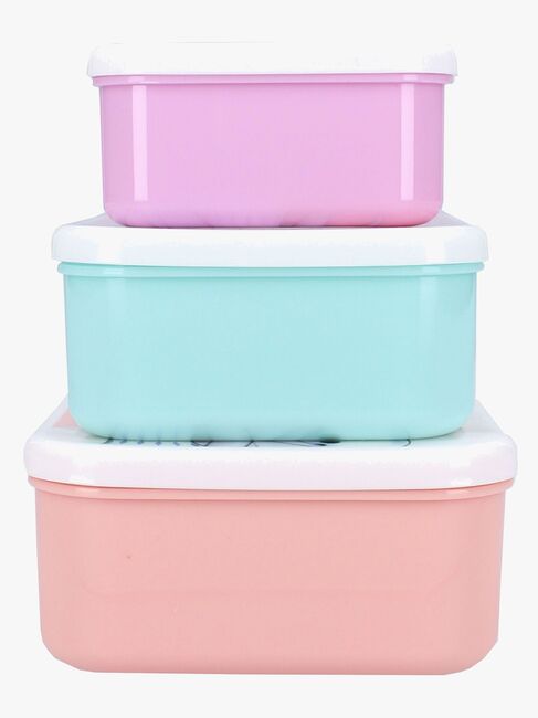 Disney Frozen Matlådor Let's Eat 3-i-1, Rosa