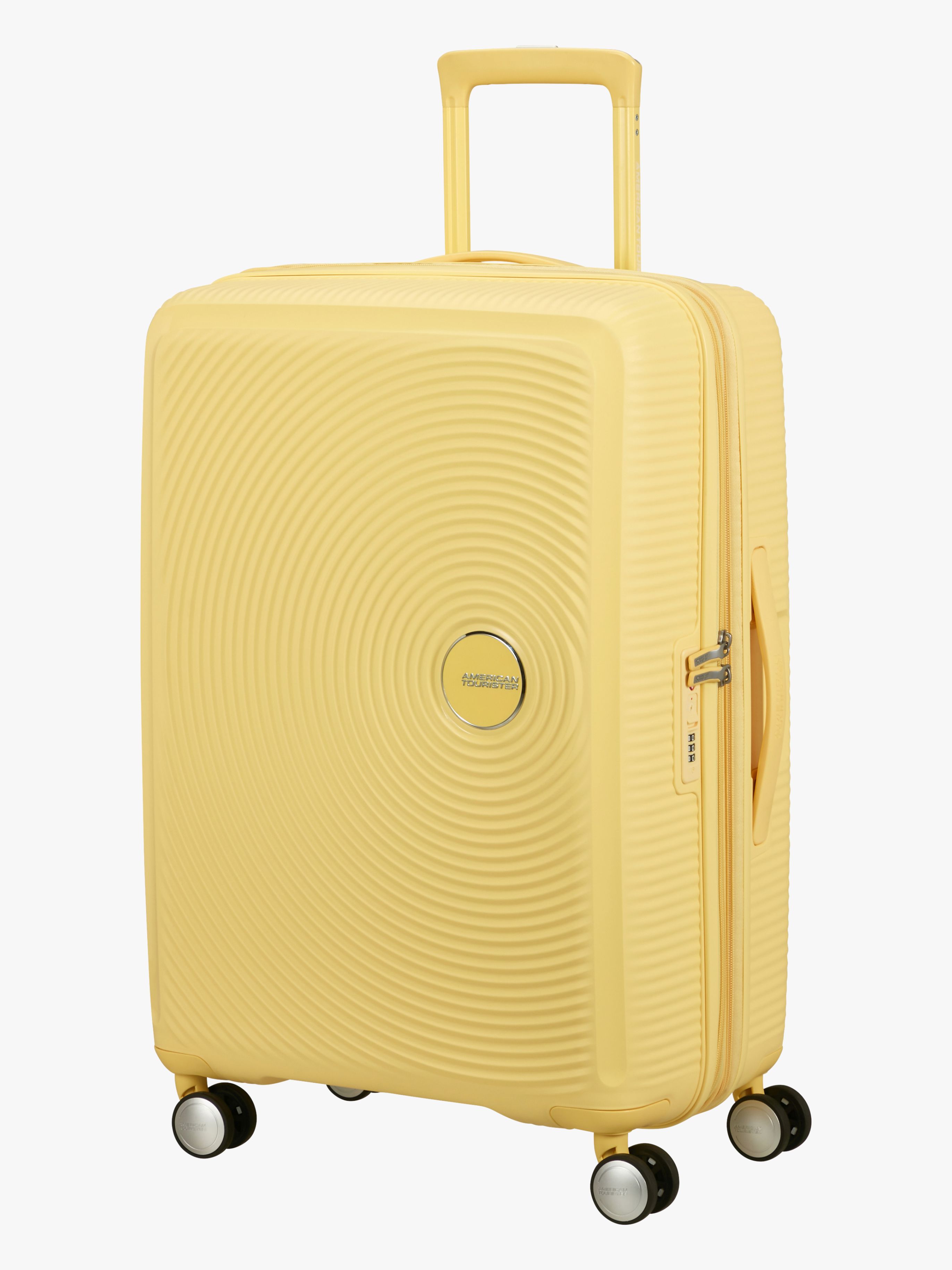 American Tourister Soundbox Spinner Resväska 71,5L Pastel Yellow