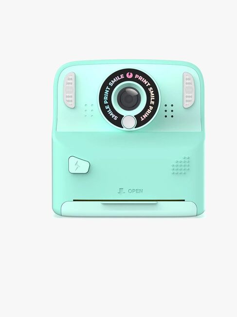 MOB Pixiprint Instantkamera med Spel, Turkos