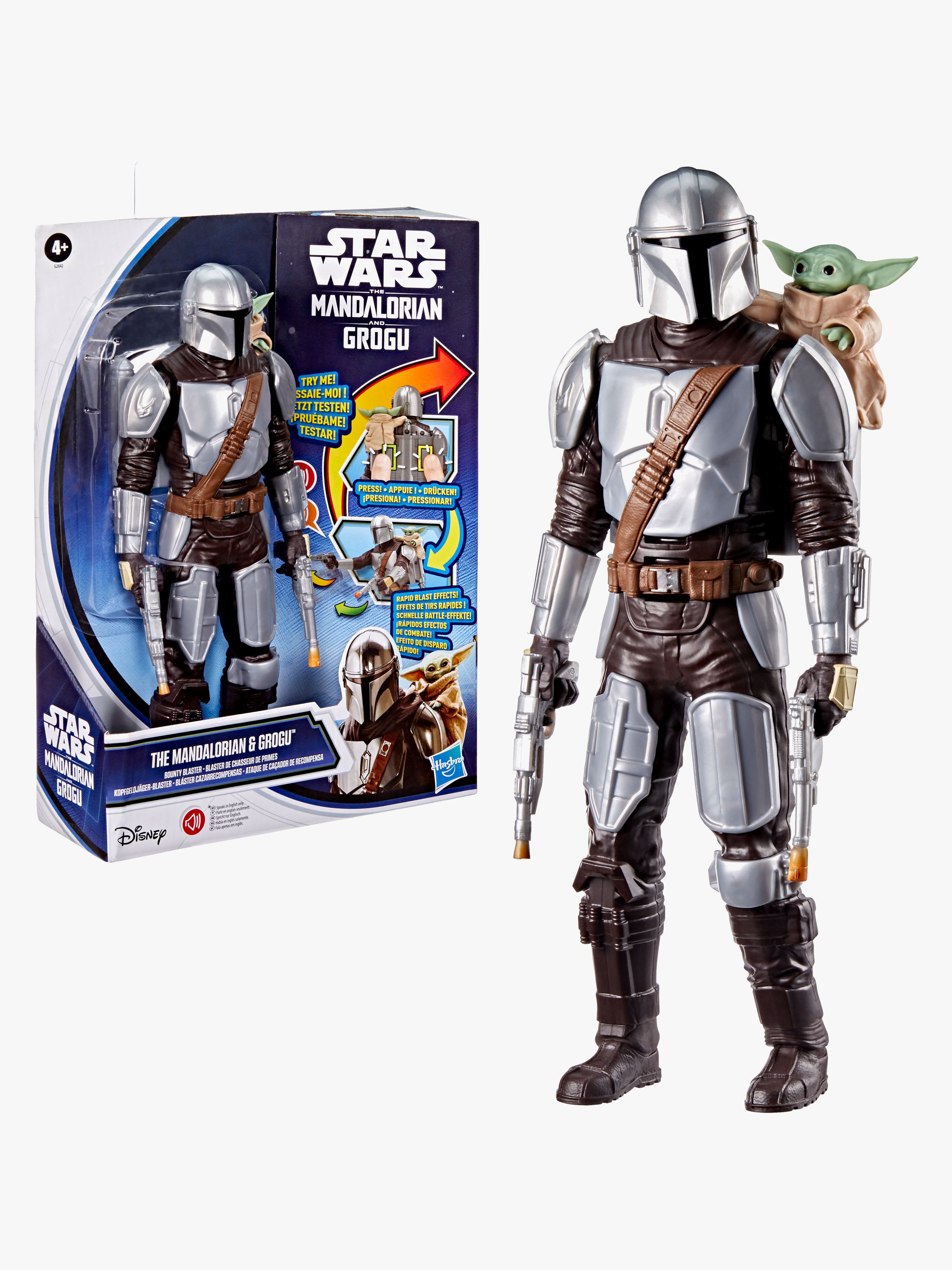 Star Wars The Mandalorian &  Grogu Actionfigur Bounty Blaster