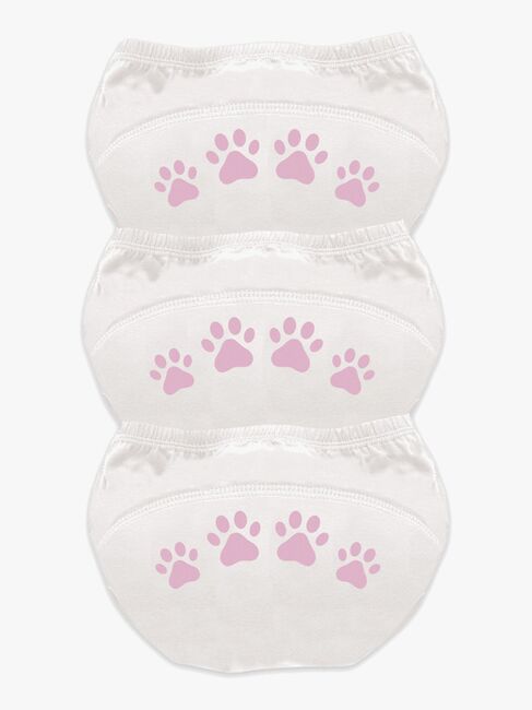 My Carry Potty Katt Potträningsbyxor 3-pack, Vit