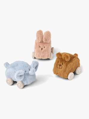 Liewood Kuscheltiere Autos Ansel 3er-Pack