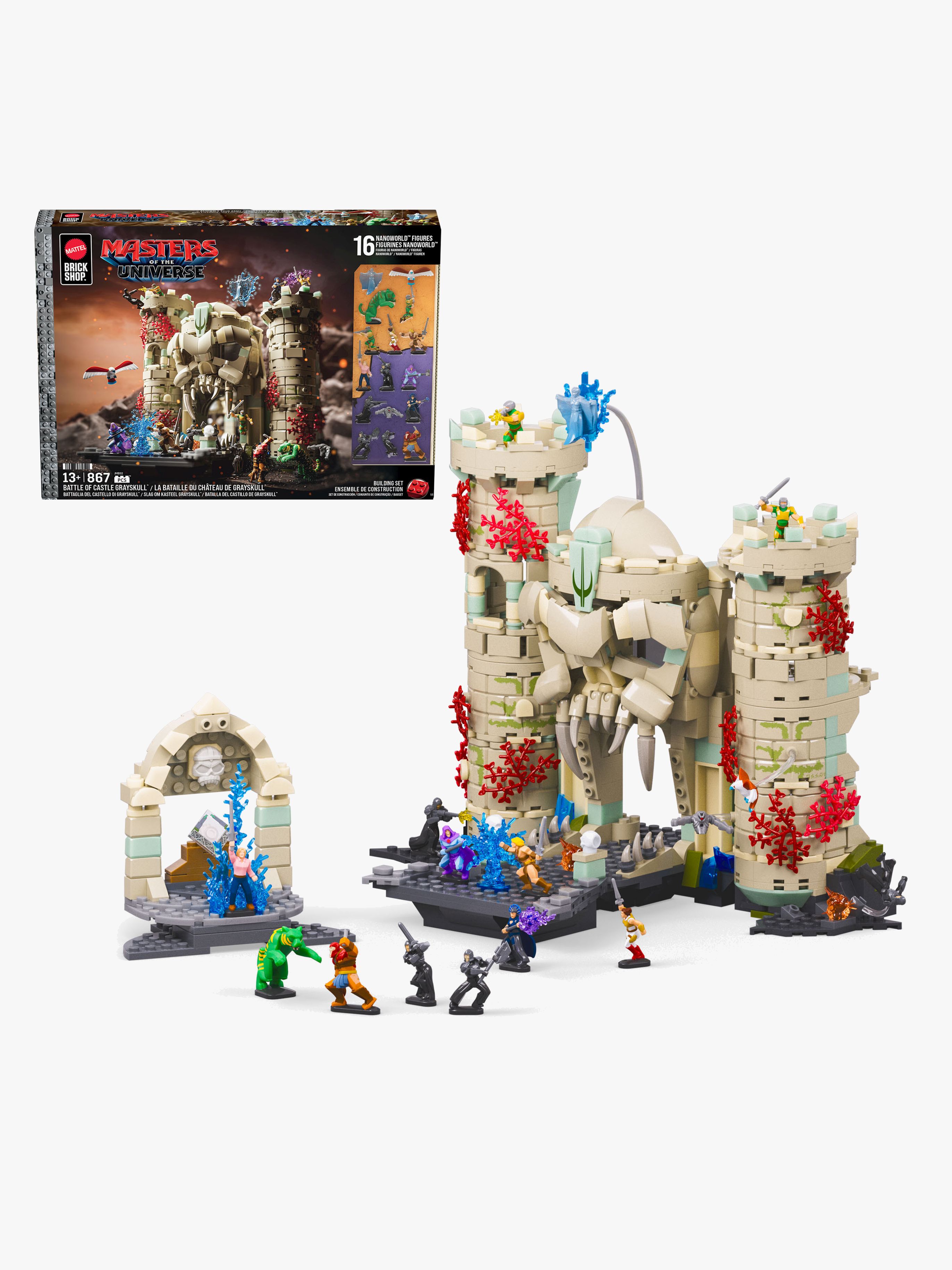 Mattel Brick Shop Masters Of The Universe Byggset Gorilla