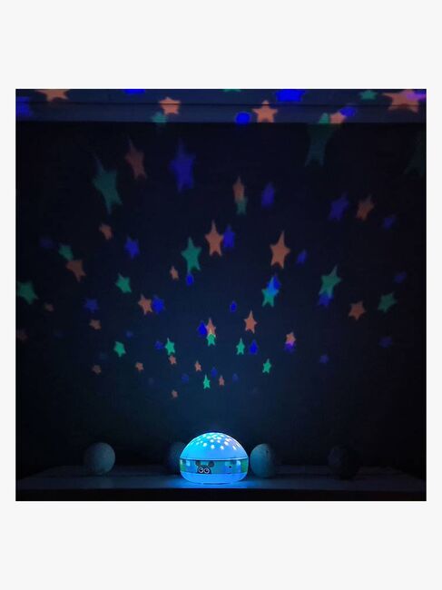 Babblarna Nattlampa med stjärnhimmel och vaggvisa