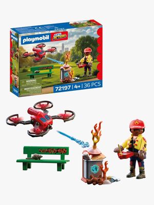 Playmobil City Action Palontorjuntadrone Nelikopteri