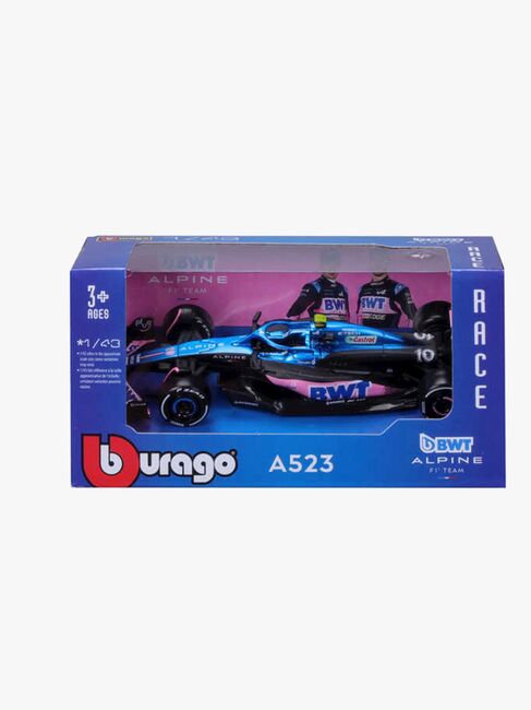 Bburago BWT Alpine A523 F1 Racerbil 2023 Gasly 1:43