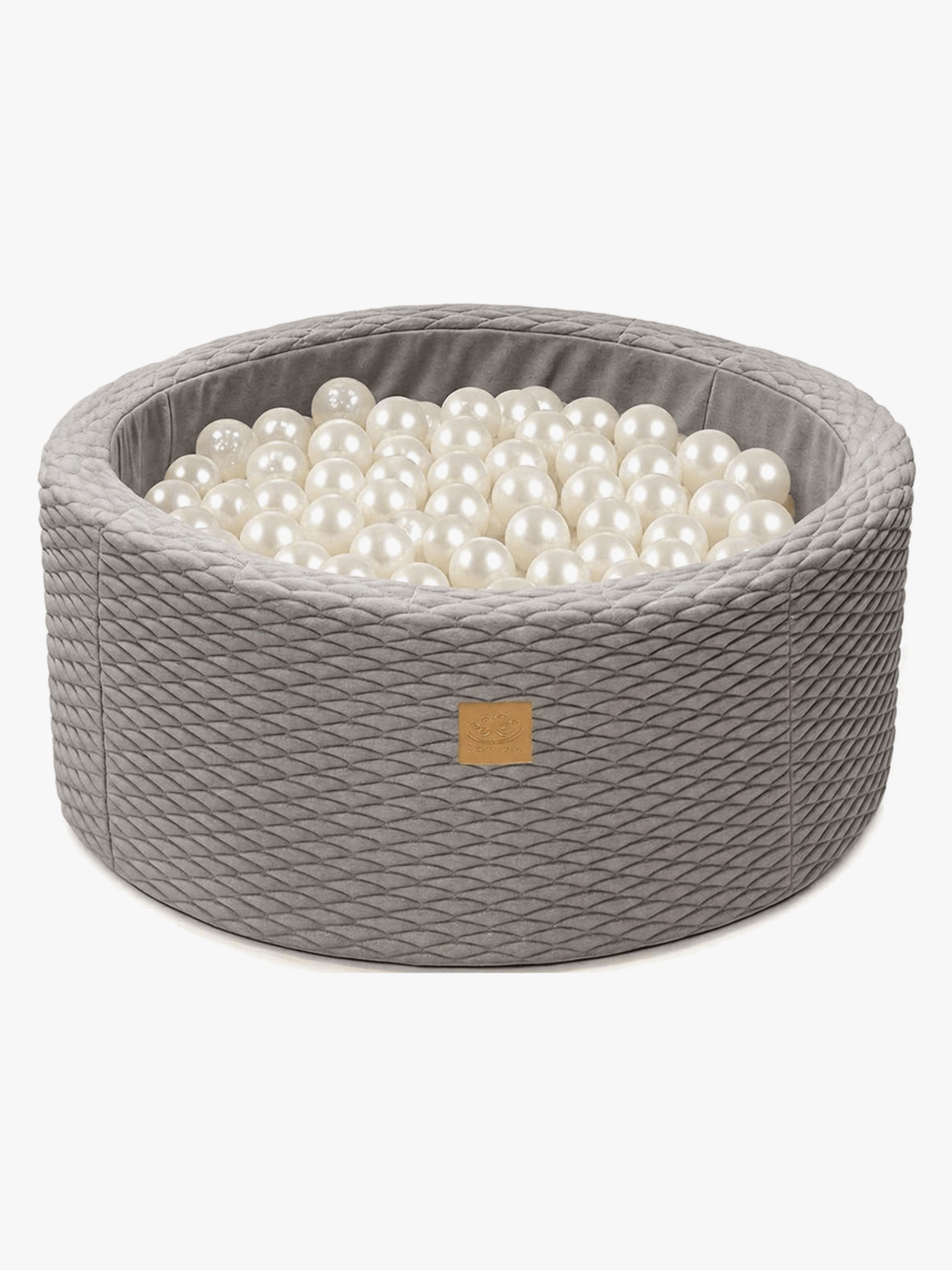 MeowBaby Dune Runt Bollhav, Stone Gray
