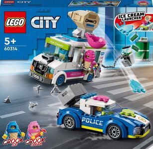 LEGO City Police 60314 Polisjakt med Glassbil