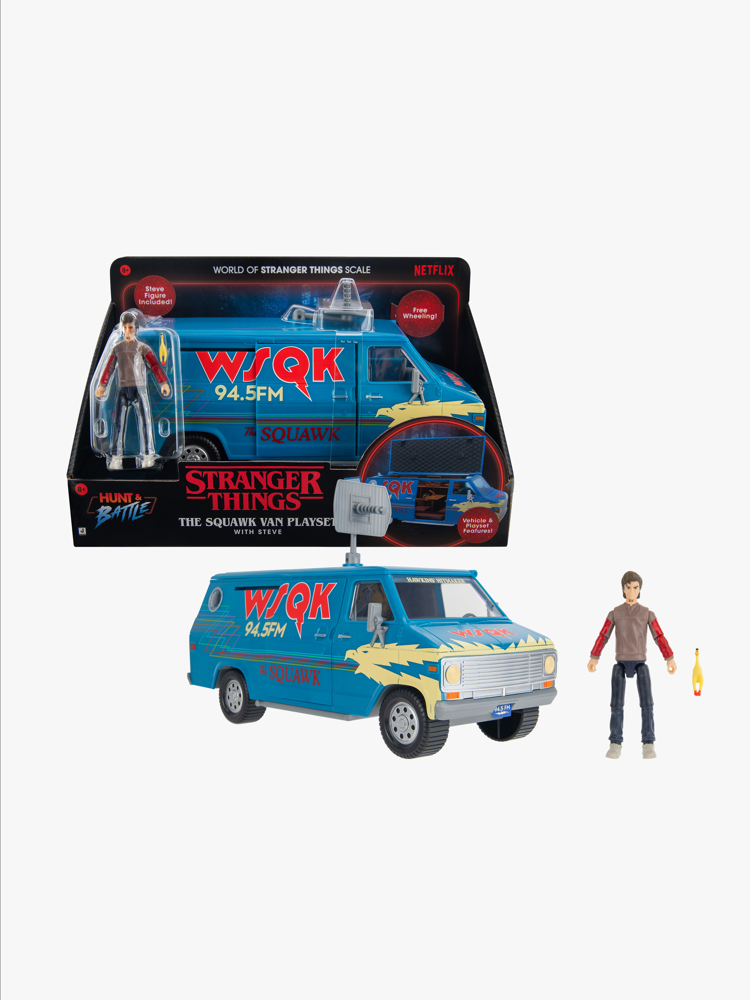Stranger Things Figurset Wsqk Van &  Steve