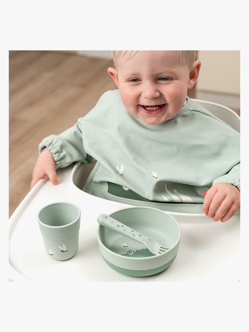 Done By Deer Foodie Skål Croco, Grön