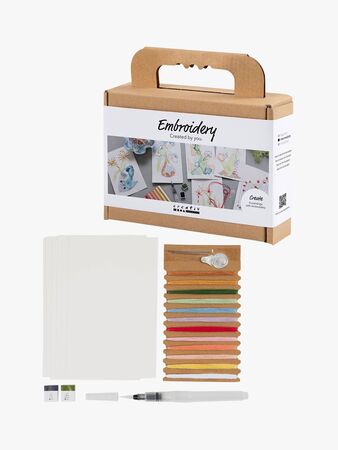 Creativ Company Pysselset Broderi & Akvarell