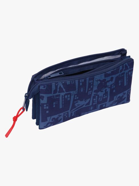 Marvel Spider-Man Trippelpennfodral, Blå