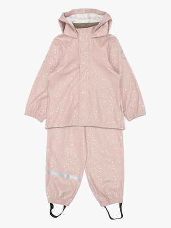 Mikk-Line Regnställ med Hängslen, Adobe Rose