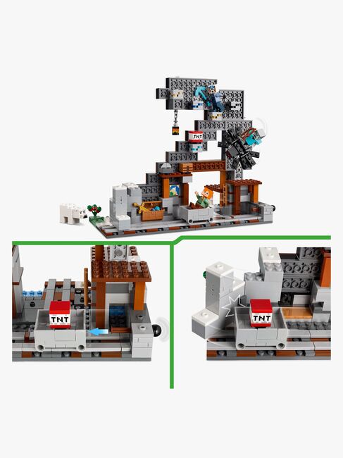 LEGO Minecraft 21277 Spetshackegruvan