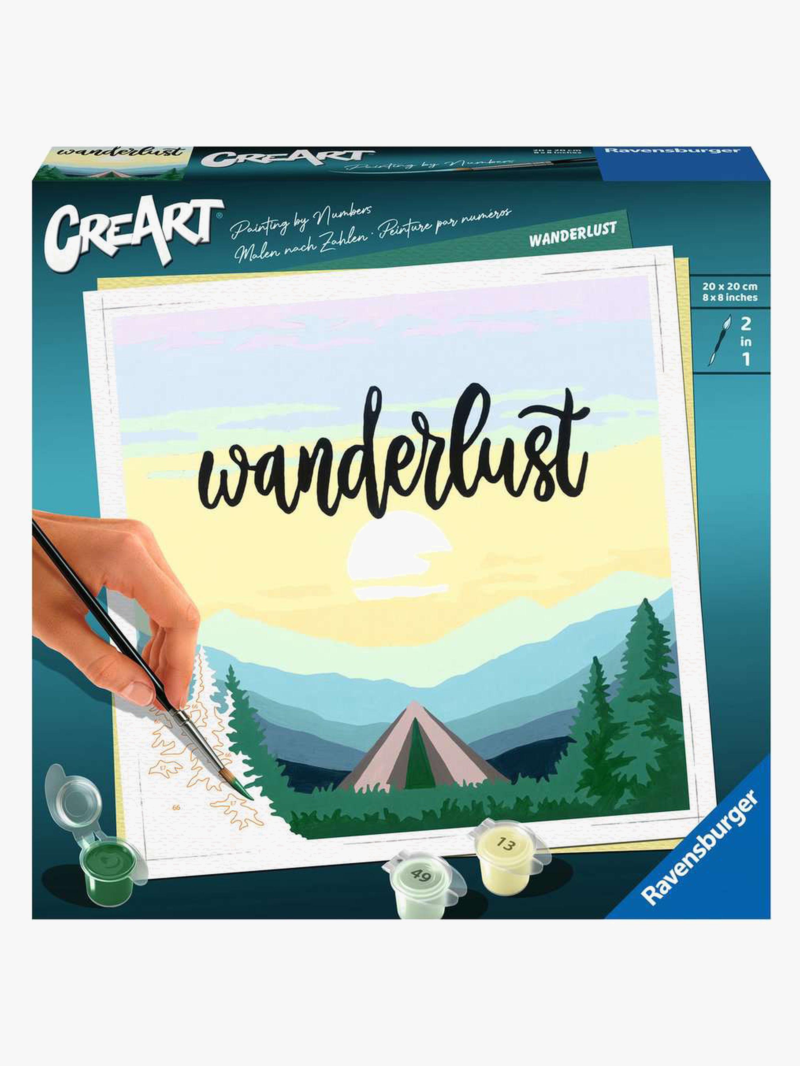 Ravensburger CreArt Målarset Wanderlust