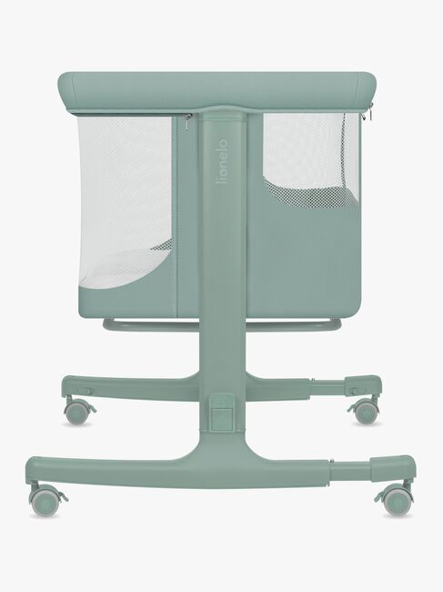 Lionelo Aurora Bedside Crib 3-i-1, Green Sage