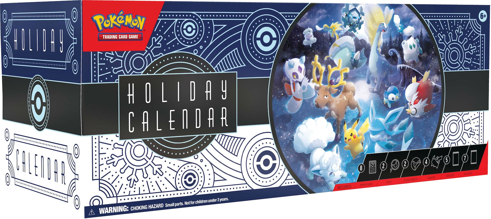 Pokémon Asmodee TCG Xmas Adventskalender