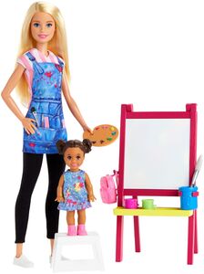 Barbie Docka Konstlärare