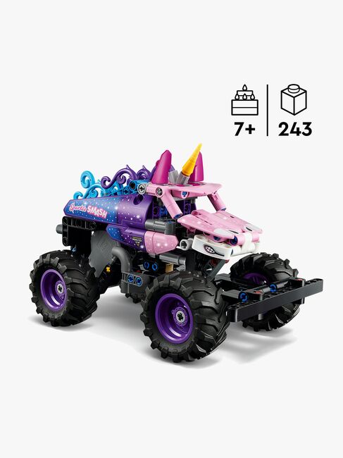 LEGO Technic 42220 Monster Jam Sparkle Smash pull-back