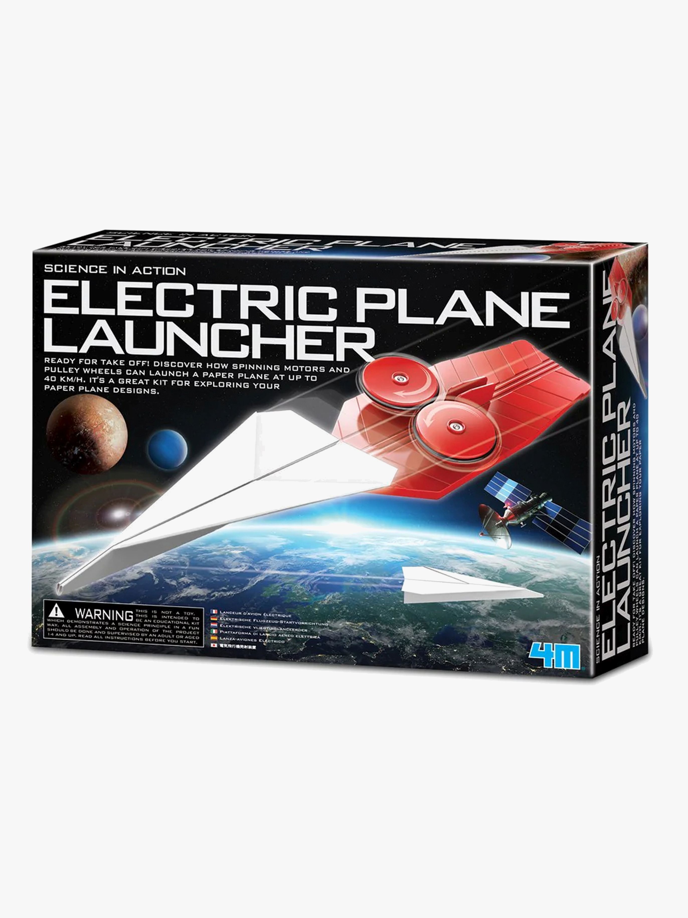4M Science-Misc Elektrisk Flygplanskastare