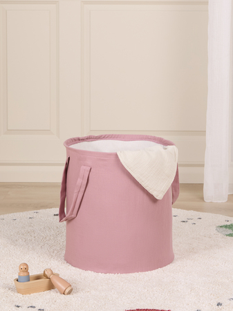 Alice & Fox ABLE Förvaringskorg, Pink Linen