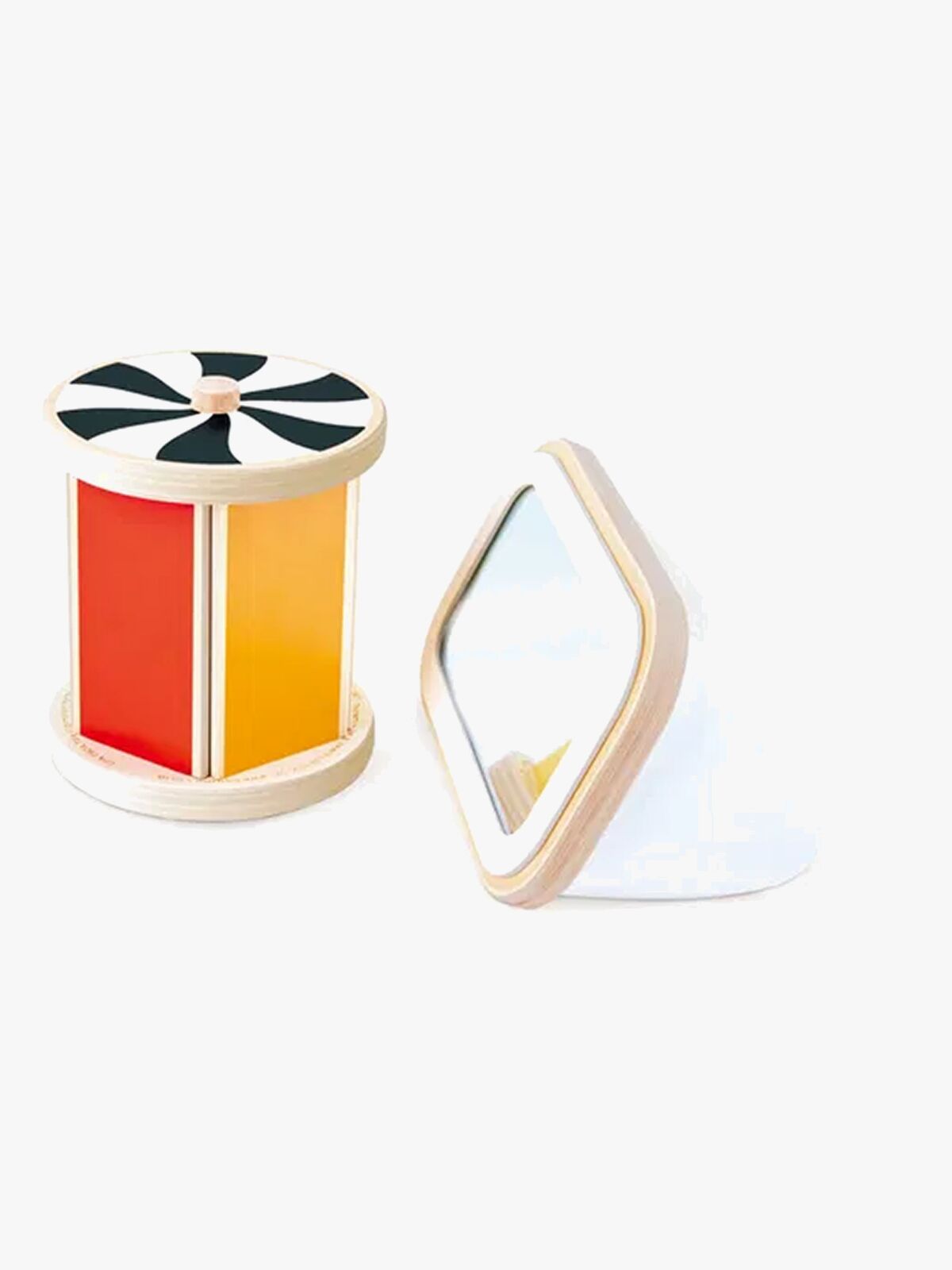 Hape Aktivitetsleksak Snurrande Trumma med Spegel