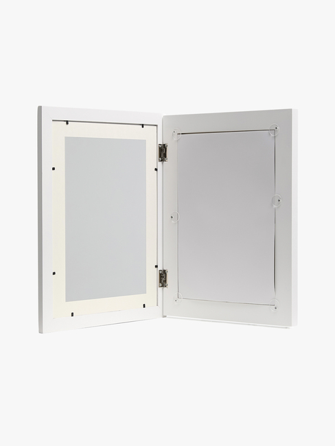 Minitude OLIVER  Öppningsbar Ram A3, 100 Ark, White Wash