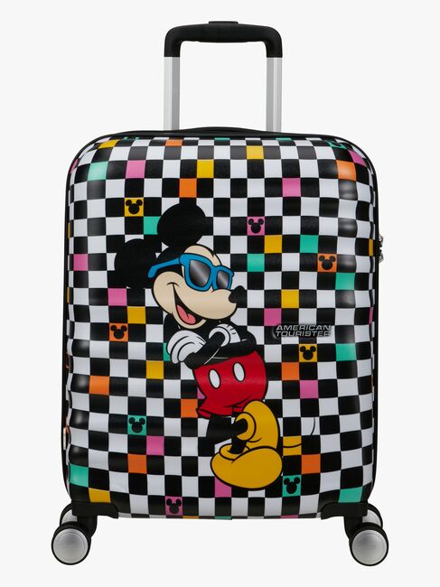 American Tourister Wavebreaker Disney Spinner Resväska 35L, Mickey Check