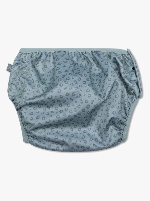 Swim Essentials Badblöja 0-3 År, Green Leopard