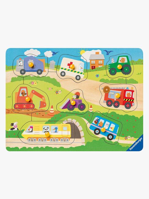 Ravensburger Knoppussel Favoritfordon 8 Bitar
