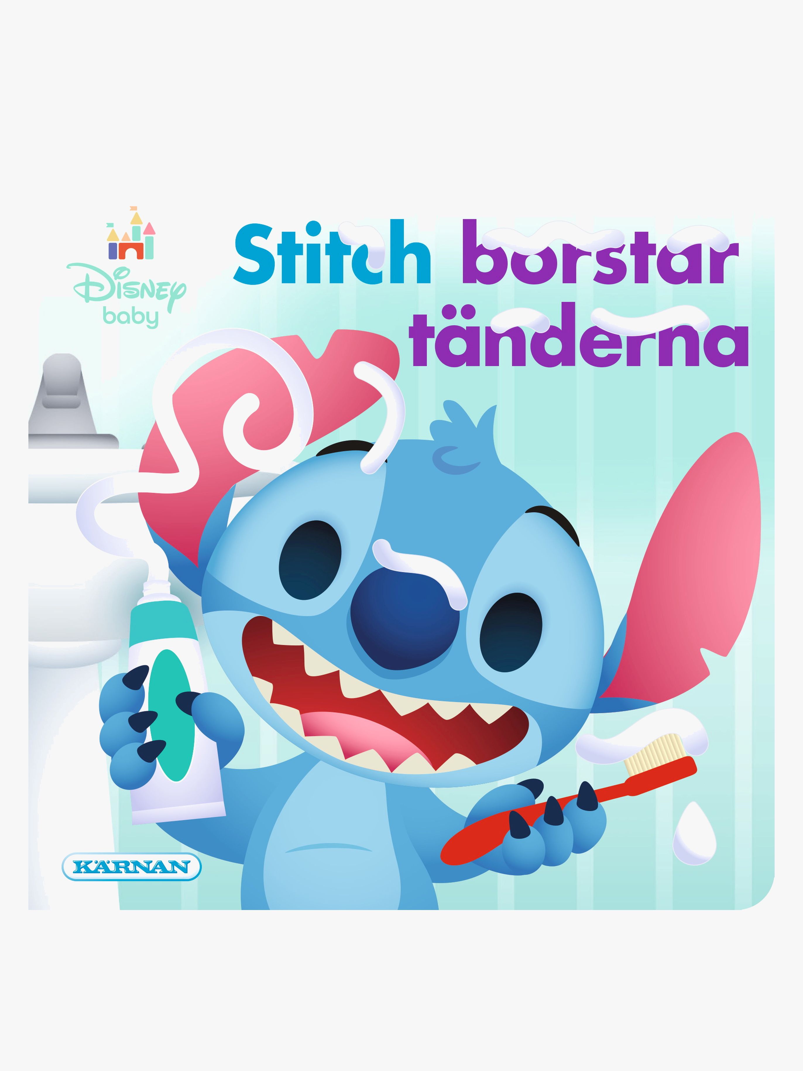 Egmont Kärnan Disney Stitch Borstar Tänderna Bok
