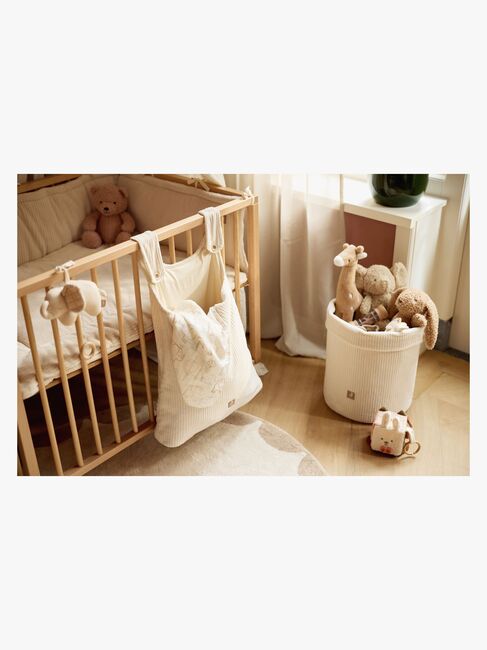 Jollein Playpen Förvaringspåse Cloudy Rib, Oatmeal