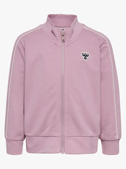 Hummel Mini Regular Tracksuit, Mauve Shadow