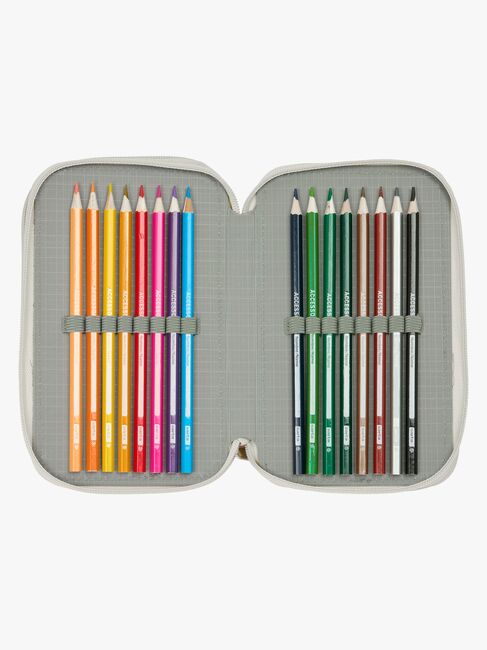 Disney Mimmi Pigg  Fyllt Trippelpennfodral 37 Delar, Bright