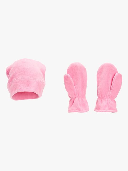 Nordbjørn Trollheim Set Vantar, Mössa, Krage, Wild Orchid