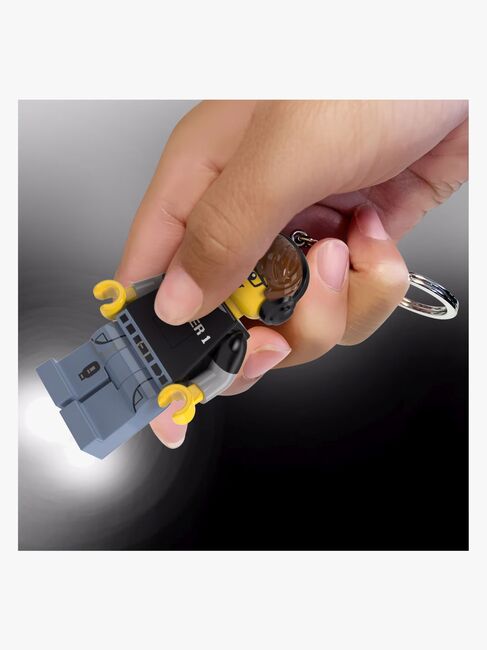 LEGO® Minifigure™ Videospel Kille Nyckelring med LED-lampa