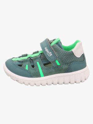 Superfit Sport7 Mini Sandaler, Green/Light Green