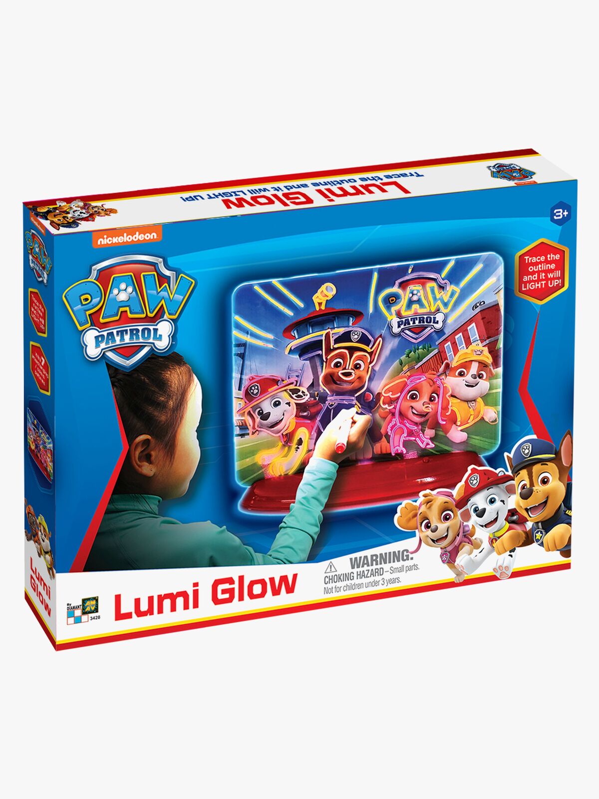 Paw Patrol DIY Nattlampa