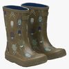 Viking Indie Print Gummistövlar, Khaki/Linen