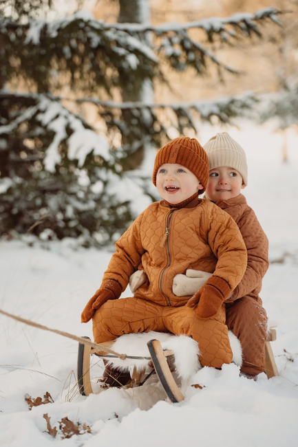 BabyMocs  Stickade Vantar, Rust